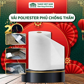 Lưới Polyester Phủ Chống Thấm, Vải Polyester Gia Cố Chống Thấm Mái Nhà Sàn Nhà Khe Nứt Khổ 10 cm