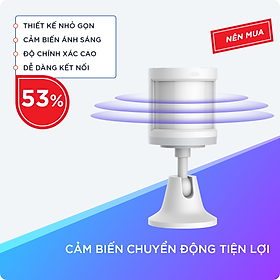 Hình ảnh Bộ Cảm Biến Chuyển Động Dễ Dàng Kết Nối Thông Qua App Với Góc Đo 170 Độ