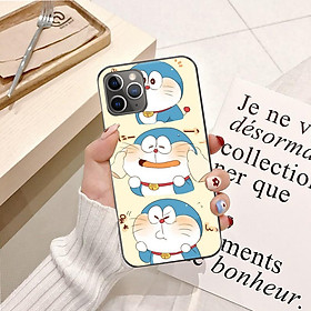 Ốp lưng điện thoại Iphone 11 Pro viền silicon dẻo TPU  hình Doremon Làm Duyên - Hàng chính hãng