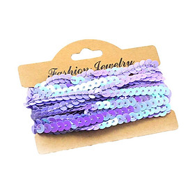 5Yd Sequins Paillette Ribbon Trim Braid Trim Lace DIY Sewing Clothing