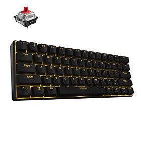 Bàn Phím Cơ Không Dây RK61 Red Switch- CHÍNH HÃNG Royal Kludge, 61 Phím, Nhỏ Gọn Nhẹ.