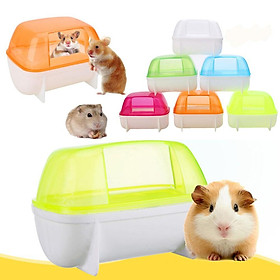 Nhà tắm nhựa cho Hamster Size 10.3 x 7.3 X 7 cm