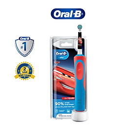 Hình ảnh Bàn chải đánh răng điện trẻ em Oral-B Vitality D12  Cars-Hàng chính hãng