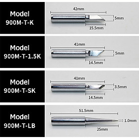 Đầu mũi hàn 900M-T nhật bản cho trạm hàn 936 hàng cao cấp