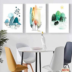 Tranh trang trí Phòng khách/3D Hàn Quốc hiện đại