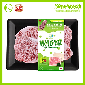 [GIAO NHANH HCM] Thịt Thăn Ngoại Bò Wagyu Nhật Bản A5 Cắt Lát thịt siêu mềm béo tan ngay trong miệng - Khay 400Gr