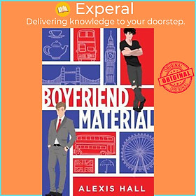 Sách - Boyfriend Material by Alexis Hall (US edition, paperback)