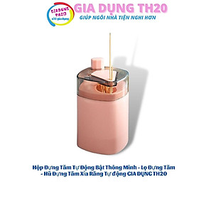 Mua Hộp Đựng Tăm Tự Động Bật Thông Minh   Lọ Đựng Tăm - Hũ Đựng Tăm Xỉa Răng Tự động