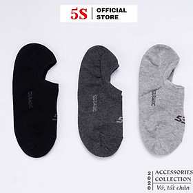 Combo 3 Đôi Tất Lười Nam, Vớ Lười Nam 5S Kháng Khuẩn, Khử Mùi Cao Cấp (Nhiều Màu)