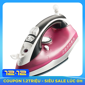 Bàn Ủi Hơi Nước Lock&Lock ENI331RED (2200W) - Đỏ - Hàng Chính Hãng