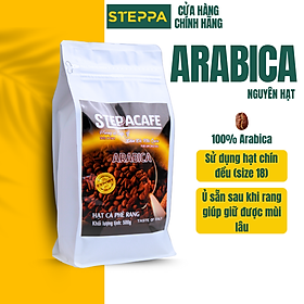 STEPPACAFE-Cà Phê Hạt Rang 100% ARABICA (Túi 500g)