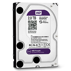 Mua Ổ Cứng Camera WD Purple™ 2TB/64MB/3.5 IntelliPower - WD20PURZ - Hàng Chính Hãng