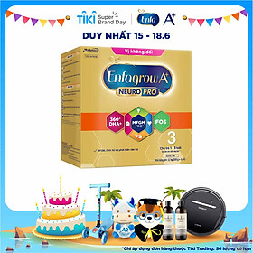 Sữa bột Enfagrow A+ Neuropro 3 2.2kg cho trẻ từ 1 – 3 tuổi (Bao bì mới)