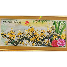 Mua Tranh đính đá bông hoa - hoa sen - hoa đơn - hoa mai - hoa đào - tranh tự đính