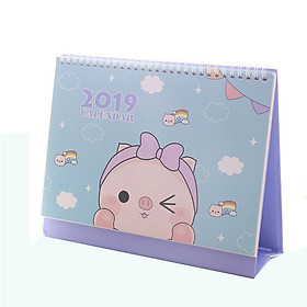 Lịch để bàn heo 2019 (22cm x 25cm)