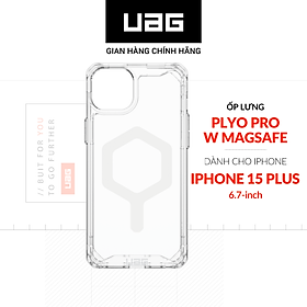 Ốp Lưng Chống Sốc UAG Plyo Pro Hỗ Trợ Sạc Magsafe Cho iPhone 15 Plus [6.7 INCH] Hàng chính hãng