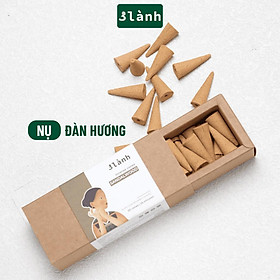 Nụ Thủ Công Đàn Hương 3 Lành Hộp 20 Nụ 100 % Tự Nhiên Tặng Kèm Đế Chăm, Không Hóa Chất, Xông Thơm - 4 Hộp Nụ Đàn Hương