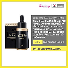 Tinh chất dưỡng trắng, hỗ trợ tri nám tàn nhang đốm nâu Dongsung Rannce Serum 45ml
