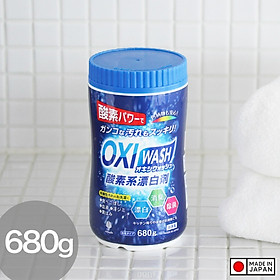 Bột tẩy đa năng Oxi Wash, an toàn loại bỏ mọi vết bẩn, giúp cho cho đồ đạc, vật dụng sạch tinh tươm như mới - nội địa Nhật Bản