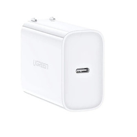 Mua Sạc nhanh chuẩn usb Power Delivery màu trắng Ugreen 207CH60463CD type c 45W PD 3.0 hàng chính hãng