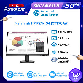 Mua Màn hình máy tính HP P24v 9TT78AA - 23.8 inch G4 / Full HD (1920 x 1080)/ HDMI/ VGA - Hàng Chính Hãng - Bảo hành 36 tháng