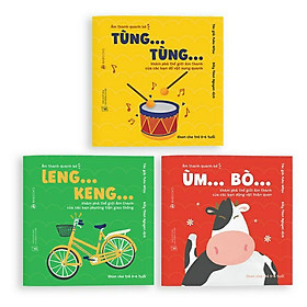 Sách Ehon - Âm Thanh Quanh Bé Dành Cho Trẻ Từ 0 - 6 Tuổi
