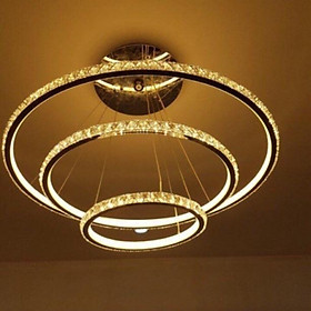 Đèn thả 3 vòng, đèn thả phale, đèn trang trí DT
