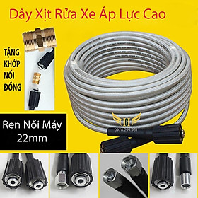 Hình ảnh Dây Xịt Rửa Xe Áp Lực Cao 3 Lớp Lõi 10M-15M- 20M-30M