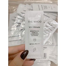 Combo 30 gói kem chống nắng nâng tông The Whoo UV ULT TONE-UP SUN 1ml
