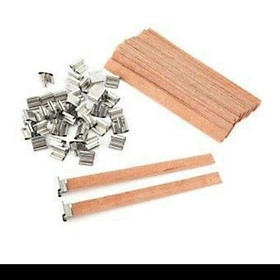 Mua Set 50 cái chân kẹp bấc gỗ