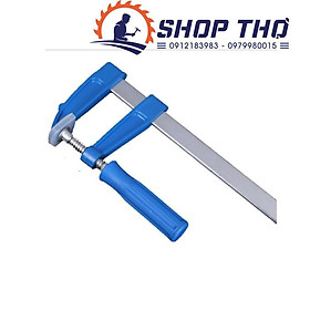 Cảo F vam gỗ kích thước 50x150mm mầu xanh