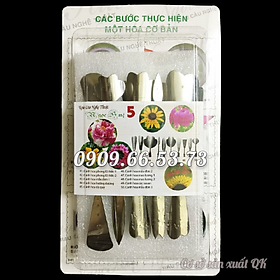 Bộ 10 dụng cụ làm rau câu 3D – Bộ số 5 - Tặng kèm kim nhụy – Mã số 1170