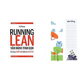 Sách Vận Hành Tinh Gọn(Tặng Kèm Bookmark Tiki)