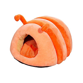 Animal Shape Cave Bed Cat Dog House Anti Slip Bottom Portable No Deformation Kennel Pad Sleeping Bed for Rabbit