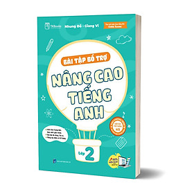 Hình ảnh Sách - Bài tập bổ trợ nâng cao Toán - Tiếng Việt - Tiếng Anh lớp 2 - Theo Chương Trình Sách Giáo Khoa