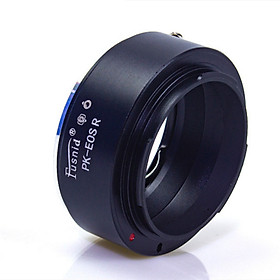 Vòng tiếp hợp ống kính kim loại - Ống kính Pentax PK thích ứng với Máy ảnh không gương lật Full-frame Canon EOS R