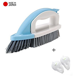Mua Combo bàn chải đa năng Ohe + bộ 2 chiếc móc treo đồ có núm hít chân không - made in Japan