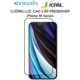 Miếng Dán Cường Lực Trong Suốt Dành Cho iPhone 14 PRO MAX / 14 PRO / 14 PLUS / 14 / 13 JCPAL PRESERVER - HÀNG CHÍNH HÃNG