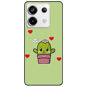 Ốp lưng cho Realme 9i - Realme 10 - C11 2021 - C65 4G - C67 - C20 - Poco X6 5G - Xương Rồng Yêu - Hàng Chính Hãng