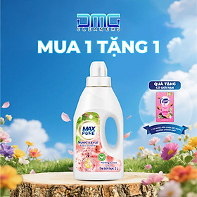 MUA 1 TẶNG 1: Chai 2L nước xả Maxpure hương Coco TẶNG 1 túi rửa bát 200ml Hương Chanh Dây
