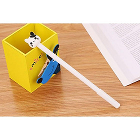 Bút Gel Nước Mực Đen MÈO NGỘ NGHĨNH Nhiều Màu H32