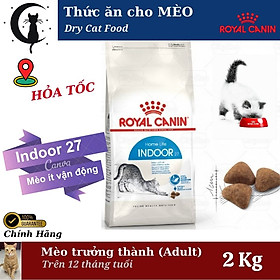 Royal Canin Indoor 27 Thức Ăn Hạt Mèo 1-7 Tuổi | Mèo Ít Vận Động [Dry cat food