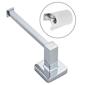 Bathroom Toilet Paper Holder Stand Wall Mounted Tissue Rack Stainless Steel