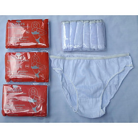 SET 6 QUẦN LÓT GIẤY COTTON UNMEI DÙNG 1 LẦN CHO MẸ BẦU MẸ SAU SINH/SINH VIÊN HỌC QUÂN SỰ/ DU LỊCH ( HÀNG LOẠI 1)