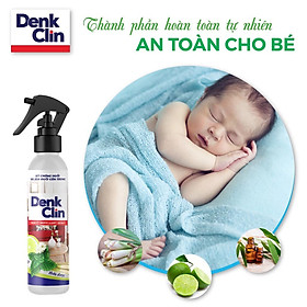 XỊT ĐUỔI MUỖI, ĐUỔI CÔN TRÙNG DENKCLIN THÀNH PHẨN THẢO DƯỢC AN TOÀN - 200ML