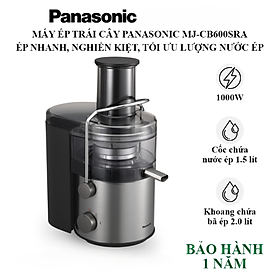 Máy ép trái cây Panasonic MJ-CB600SRA - Hàng chính hãng