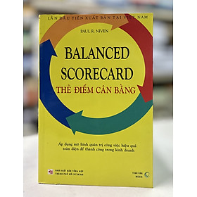 Hình ảnh Thẻ điểm cân bằng - Áp dụng mô hình quản trị công việc hiệu quả toàn diện để thành công trong kinh doanh