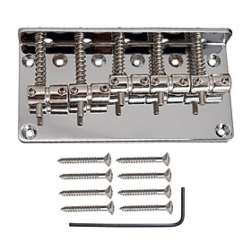 Golden/Silver/Black Saddle Bridge L- Wrench for 5-String Electric Bass Replacement Parts