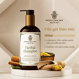 Dầu gội chiết xuất thảo mộc Phaya Thai 280ml giúp phục hồi tóc hư tổn, hạn chế gãy rụng tóc, giảm nấm, viêm da đầu