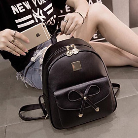 Balo Mini Da Thắt Nơ Đơn Giản